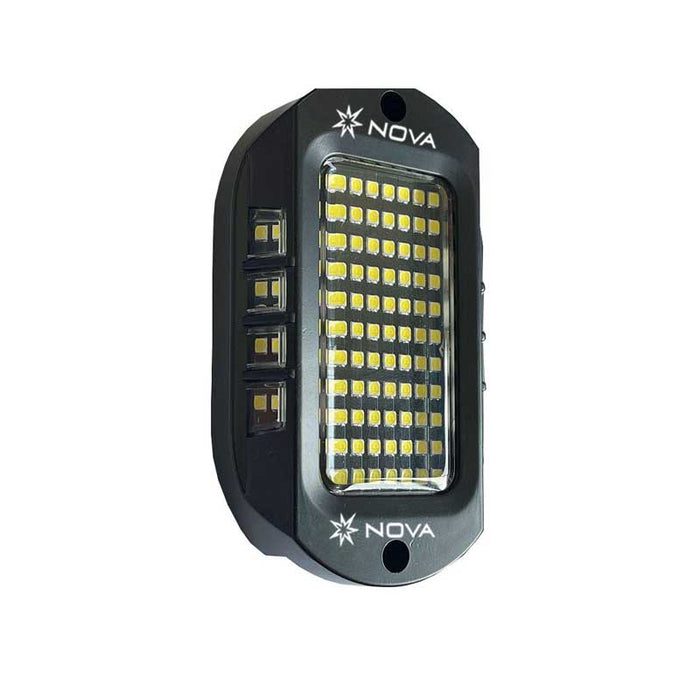 104 LED ROCK LIGHT PURE WHITE