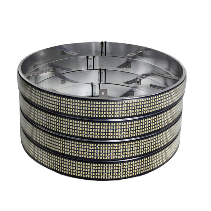 5 Row Pure White Wheel Lights