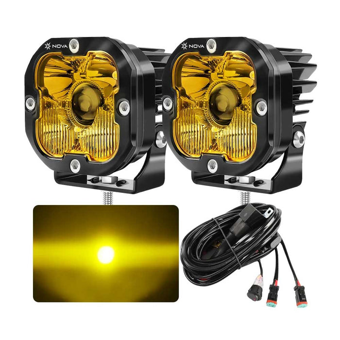 XS Series Combo Beam Yellow Lens