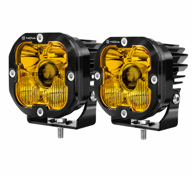 XS Series Combo Beam Yellow Lens