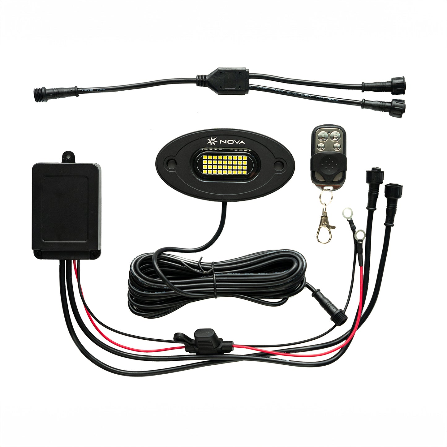 Pure White Rock Light Kit Nova Lighting